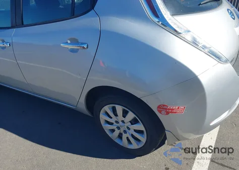 2017 Nissan Leaf S from USA, damaged, VIN 1N4BZ0CP3HC302888